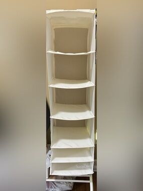 IKEA SKUBB Organizer with 6 compartments, white